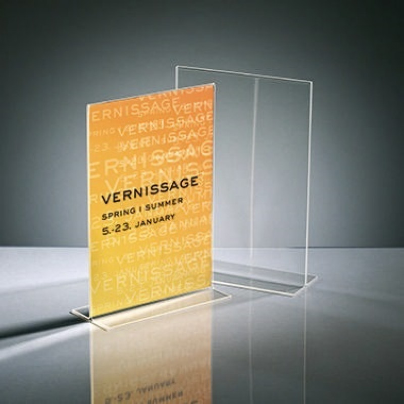 Sigel Tischaufsteller TA220 DIN A4 210x300mm T-Form Acryl glasklar Sigel Tischaufsteller TA220 DIN A4 210x300mm T-Form Acryl glasklar