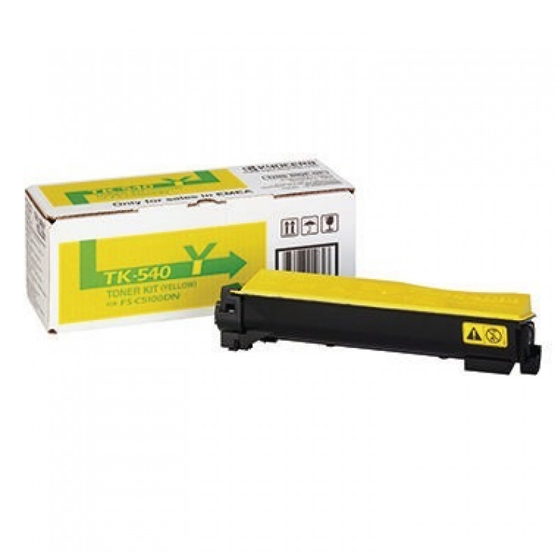 KYOCERA Toner TK540Y 1T02HLAEU0 4.000Seiten gelb