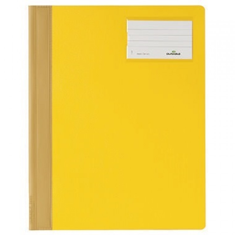 DURABLE Schnellhefter 250004 DIN A4 Polyethylen gelb DURABLE Schnellhefter 250004 DIN A4 Polyethylen gelb