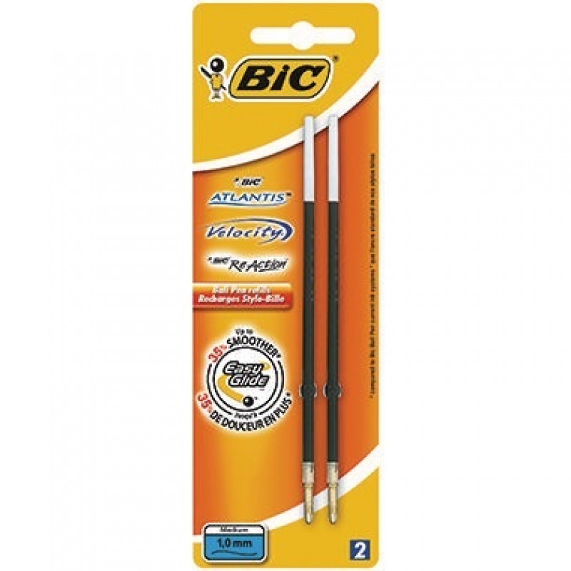 BIC Kugelschreibermine Easy Glide IS1197 892409 0,4mm bl 2 St./Pack. BIC Kugelschreibermine Easy Glide IS1197 892409 0,4mm bl 2 St./Pack.
