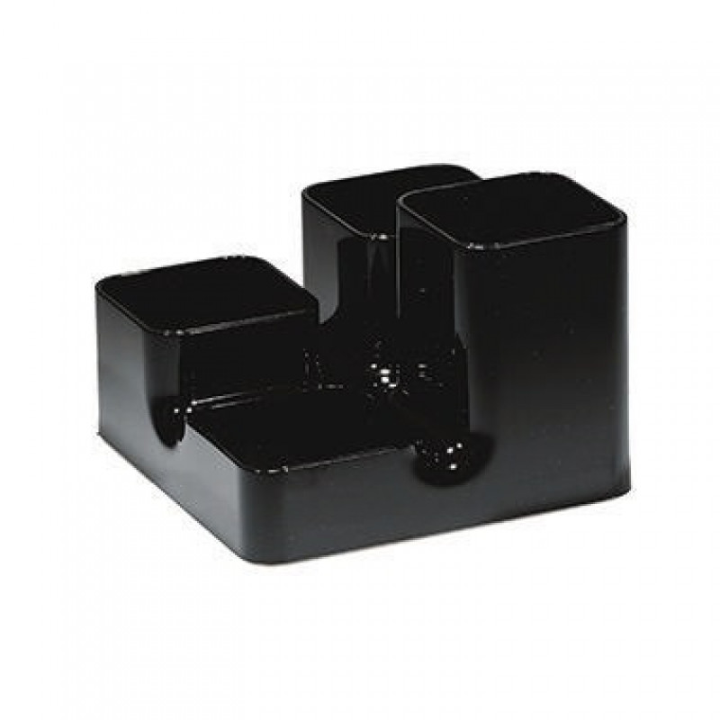 arlac Multiköcher Uni-Buttler 23401 13x9x13cm 4Fächer PS schwarz arlac Multiköcher Uni-Buttler 23401 13x9x13cm 4Fächer PS schwarz