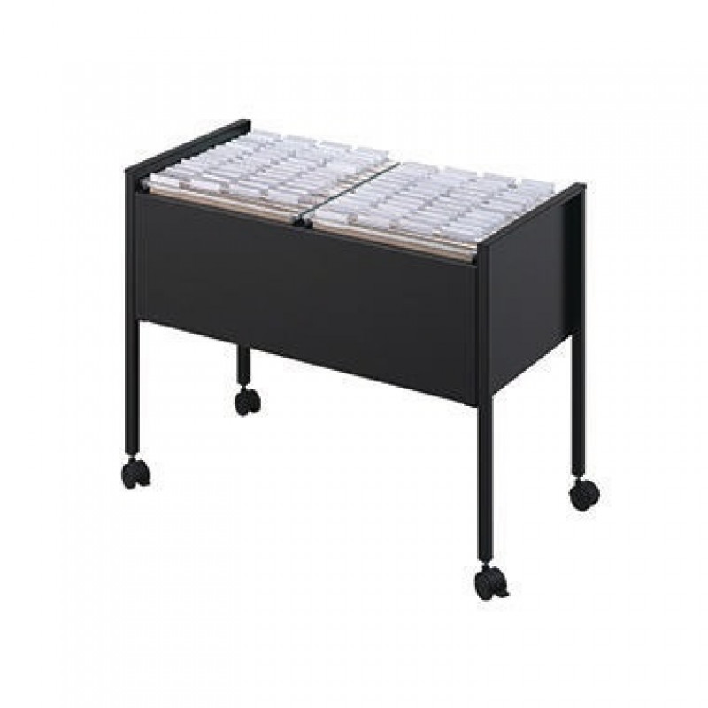 DURABLE Hängemappenwagen 100 DUO 308201 76x59,2x40cm schwarz DURABLE Hängemappenwagen 100 DUO 308201 76x59,2x40cm schwarz