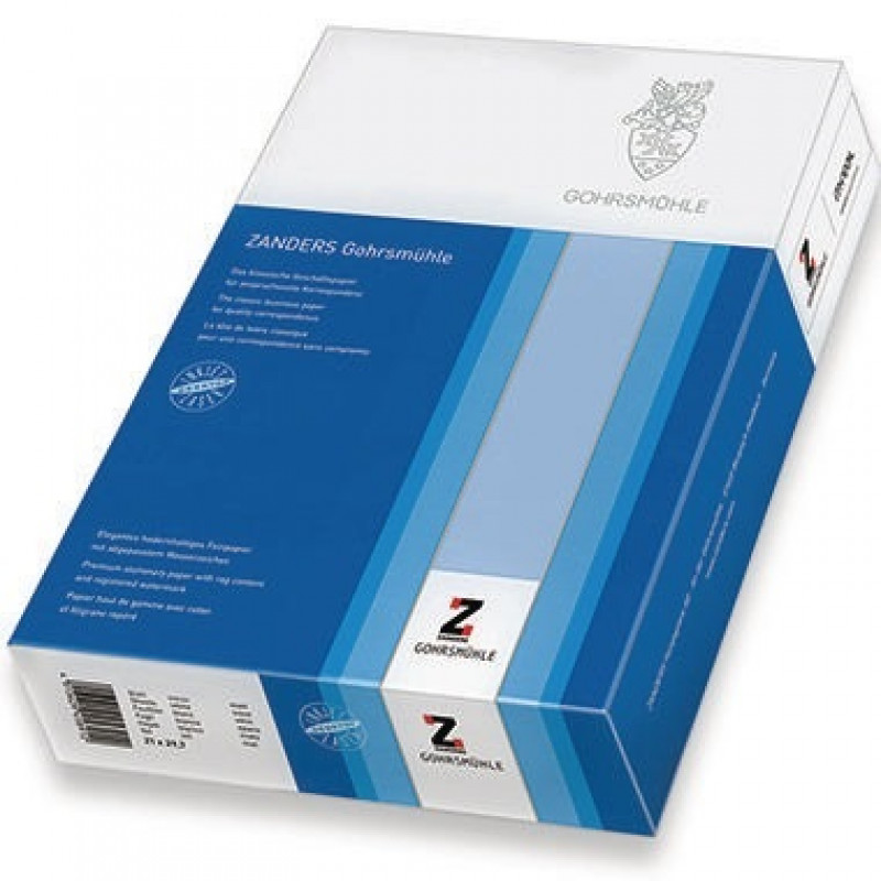 Zanders Briefpapier Gohrsmühle 88020103 DIN A4 weiß 500 Bl./Pack.