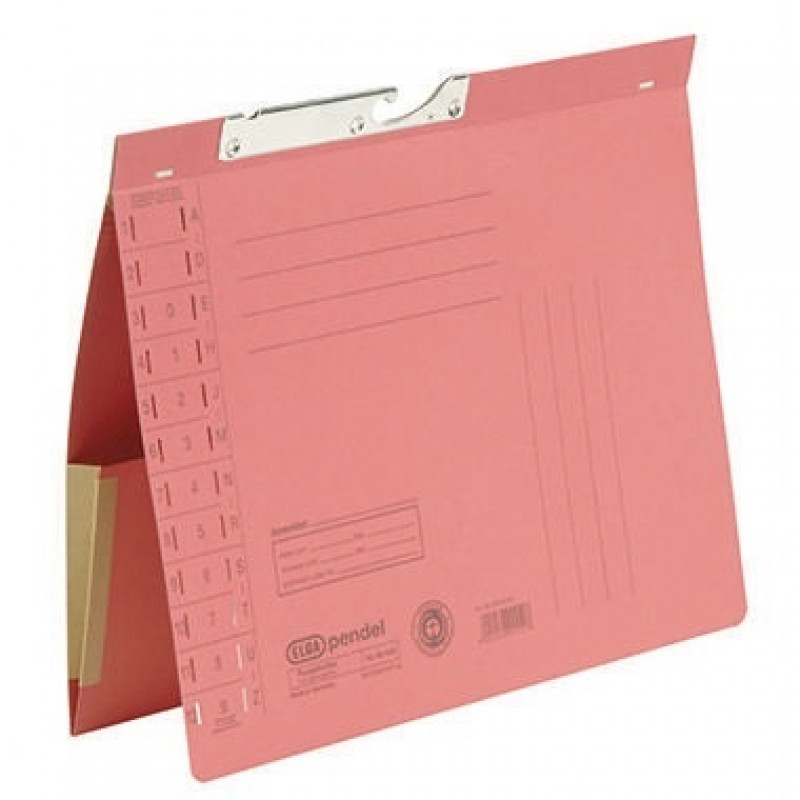 ELBA Pendelhefter 100570022 DIN A4 Amtsheftung 320g Manilakarton rot ELBA Pendelhefter 100570022 DIN A4 Amtsheftung 320g Manilakarton rot