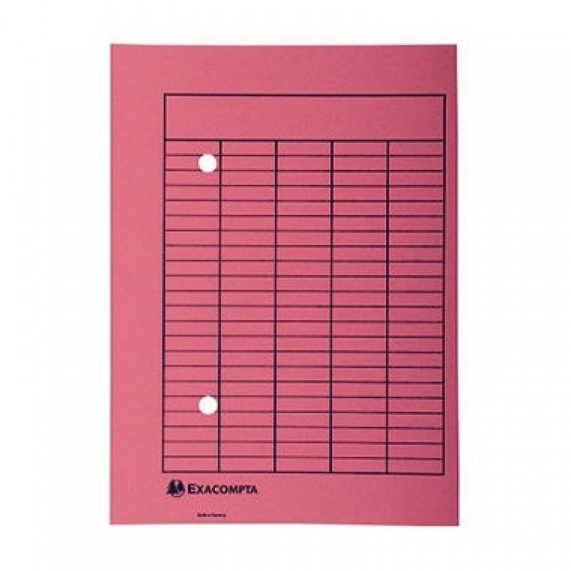 Exacompta Umlaufmappe Forever 353503B DIN A4 250g Karton rot Exacompta Umlaufmappe Forever 353503B DIN A4 250g Karton rot