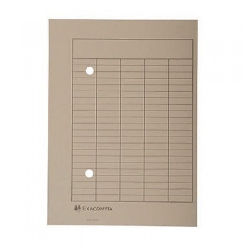 Exacompta Umlaufmappe Forever 353510B DIN A4 250g Karton grau Exacompta Umlaufmappe Forever 353510B DIN A4 250g Karton grau