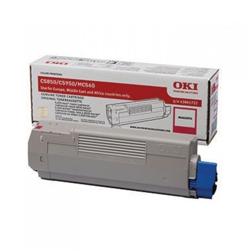 OKI Toner 43865722 6.000Seiten magenta