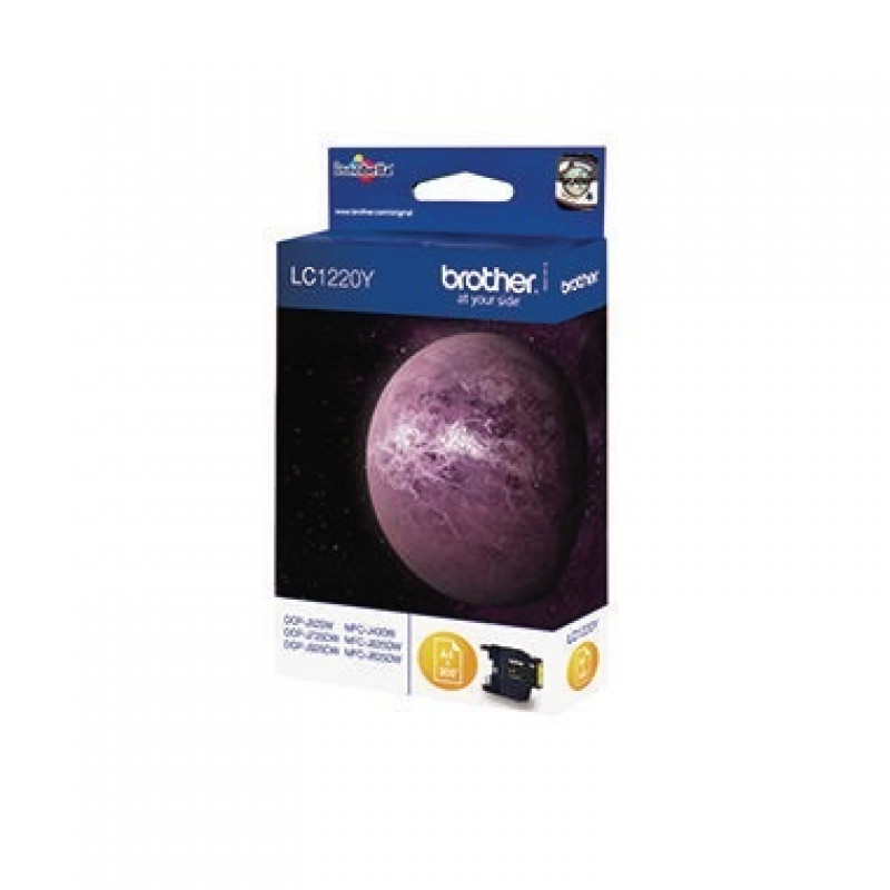 Brother Tintenpatrone LC1220Y 300Seiten gelb Brother Tintenpatrone LC1220Y 300Seiten gelb