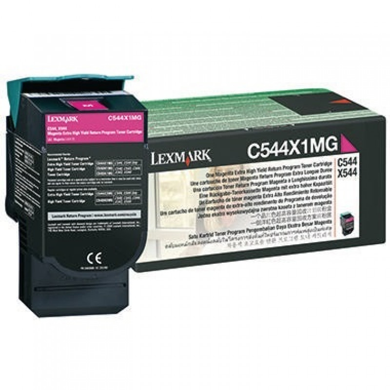Lexmark Toner C544X1MG 4.000Seiten magenta