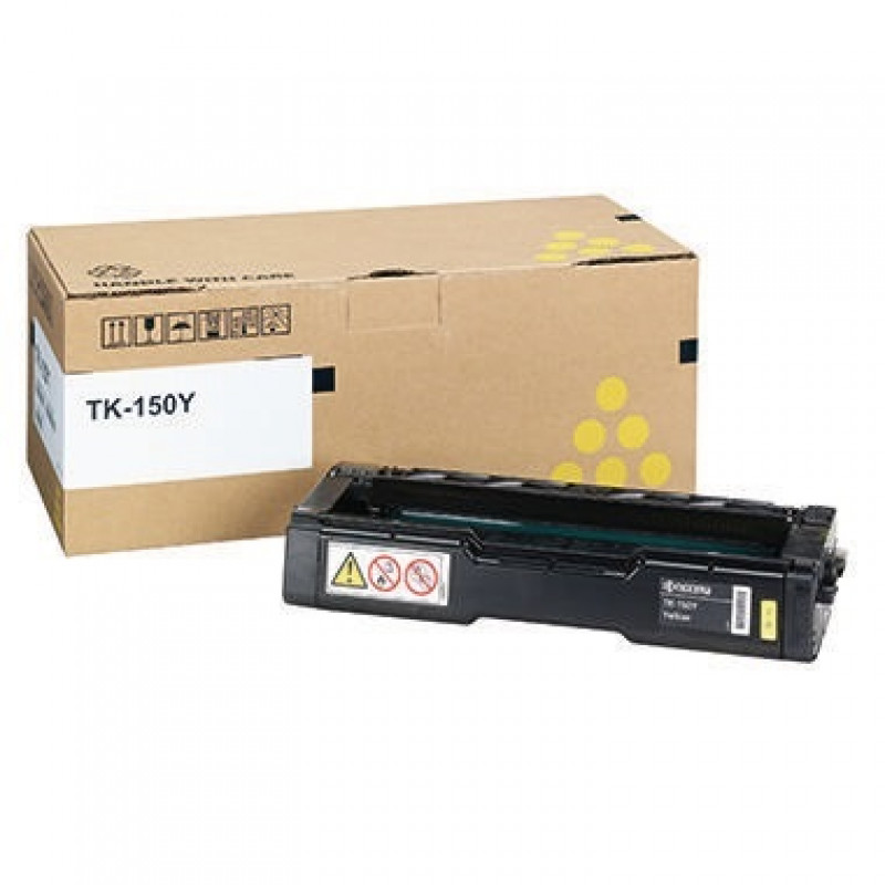 KYOCERA Toner TK150Y 1T05JKANL0 6.000Seiten gelb