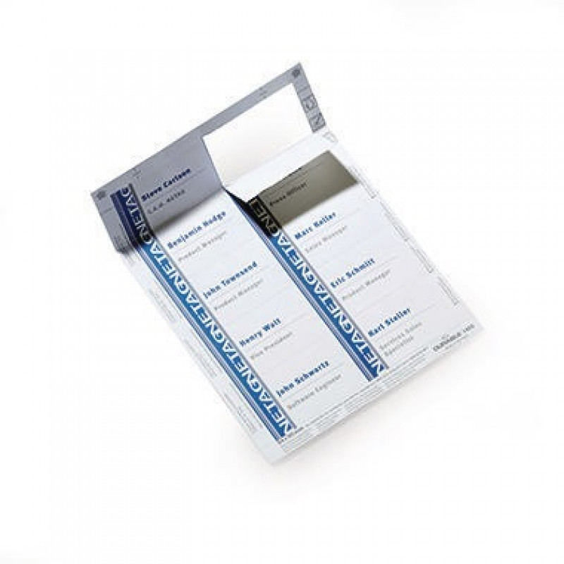 DURABLE Einsteckschild BADGEMAKER 145502 90x54mm weiß 200 St./Pack. DURABLE Einsteckschild BADGEMAKER 145502 90x54mm weiß 200 St./Pack.