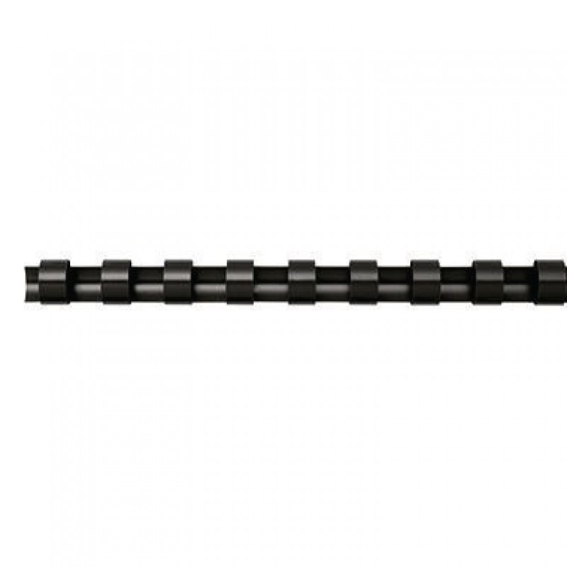 Fellowes Plastikbinderücken COMB 5345707 8mm schwarz 100 St./Pack. Fellowes Plastikbinderücken COMB 5345707 8mm schwarz 100 St./Pack.
