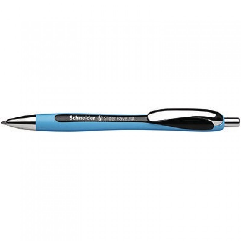 Schneider Druckkugelschreiber Slider Rave XB 132501 1mm schwarz Schneider Druckkugelschreiber Slider Rave XB 132501 1mm schwarz