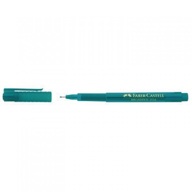 Faber-Castell Fineliner BROADPEN 1554 155456 0,8mm türkis Faber-Castell Fineliner BROADPEN 1554 155456 0,8mm türkis