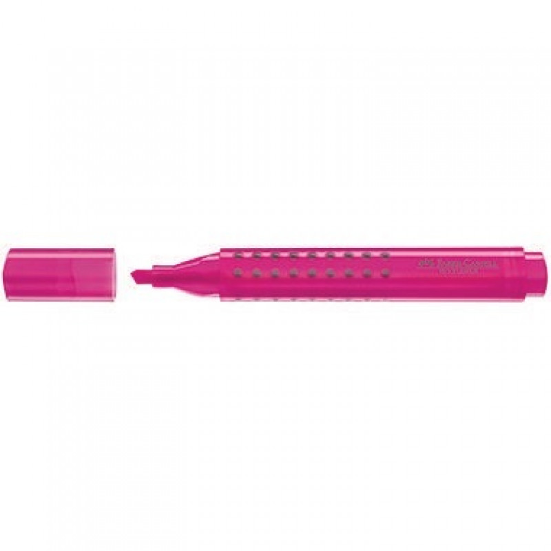 Faber-Castell Textmarker GRIP 154328 1-5mm Keilspitze pink