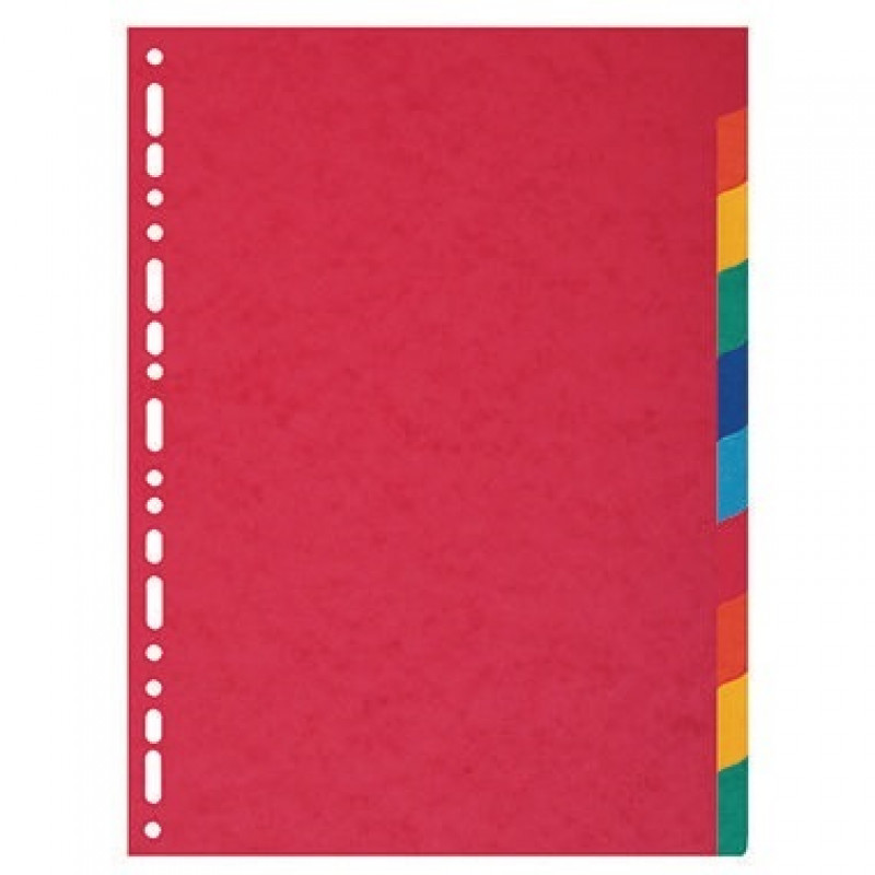 Exacompta Register Nature Future 1410E DIN A4 10teilig blanko farbig Exacompta Register Nature Future 1410E DIN A4 10teilig blanko farbig