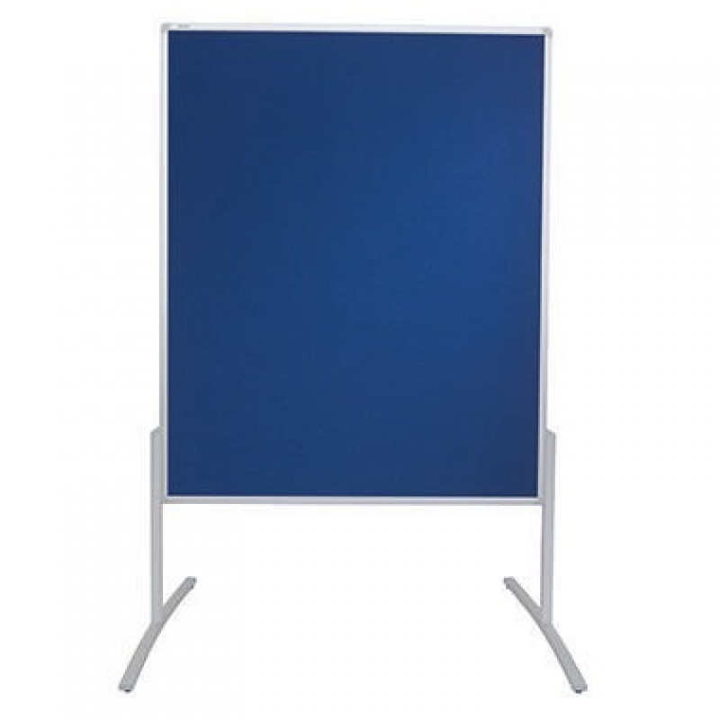 Franken Moderationstafel PRO MT800303 120x150cm Filz blau Franken Moderationstafel PRO MT800303 120x150cm Filz blau
