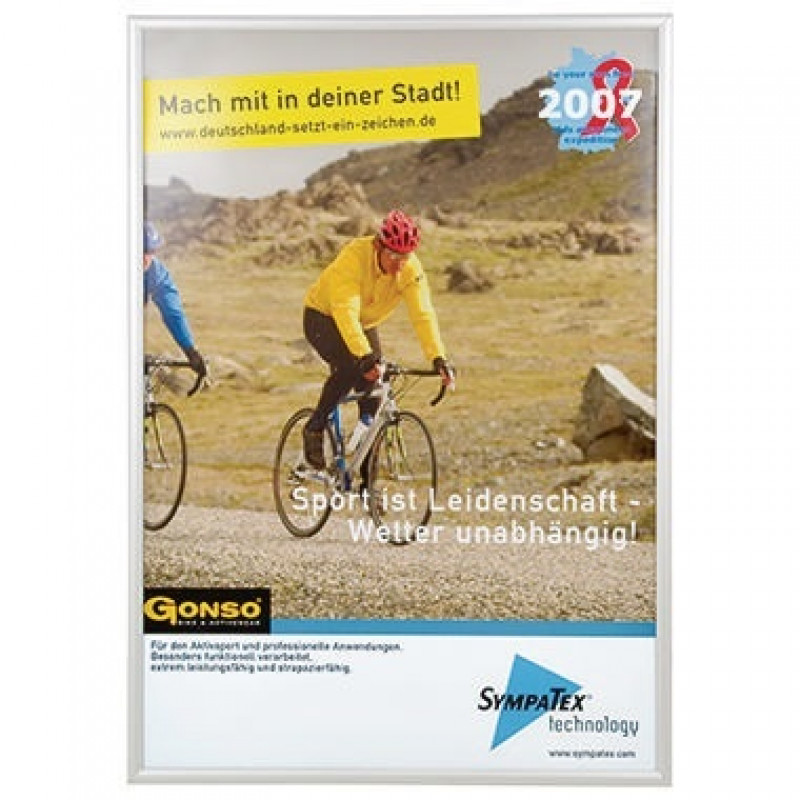 Franken Wechselrahmen Outdoor BS1705 87,1x121,7x1,2cm transparent Franken Wechselrahmen Outdoor BS1705 87,1x121,7x1,2cm transparent