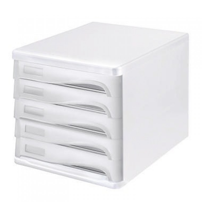 helit Schubladenbox economy H6129482 DIN A4-C4 l.gr/gr