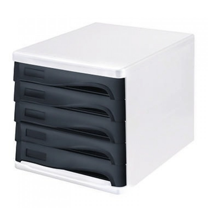 helit Schubladenbox economy H6129498 DIN A4-C4 l.gr/sw helit Schubladenbox economy H6129498 DIN A4-C4 l.gr/sw