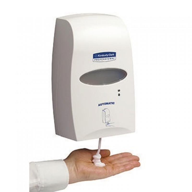 Kimberly-Clark Seifenspender Sensor 92147 29x18,3x10cm 1,2l weiß Kimberly-Clark Seifenspender Sensor 92147 29x18,3x10cm 1,2l weiß