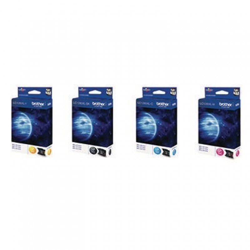 Brother Tintenpatrone LC1280XL VALBPDR sw/c/m/y 4 St./Pack.