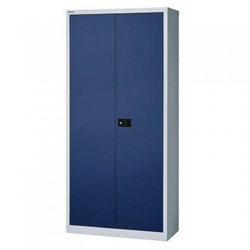 Bisley Flügeltürenschrank Universal E782A04B6505 5OH lichtgrau/blau Bisley Flügeltürenschrank Universal E782A04B6505 5OH lichtgrau/blau