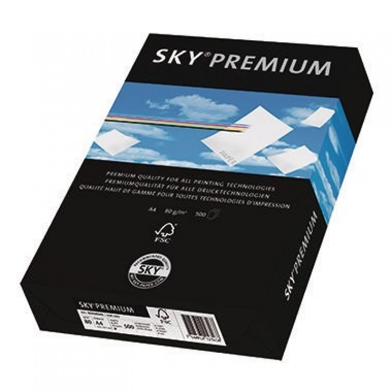 Sky Multifunktionspapier Sky Premium 88151276 500 Bl./Pack. Sky Multifunktionspapier Sky Premium 88151276 500 Bl./Pack.