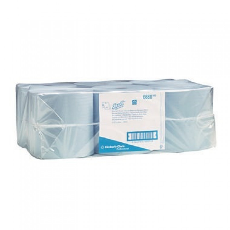 Scott Handtuchrolle Slimroll 6668 20cmx304m blau 6 St./Pack.