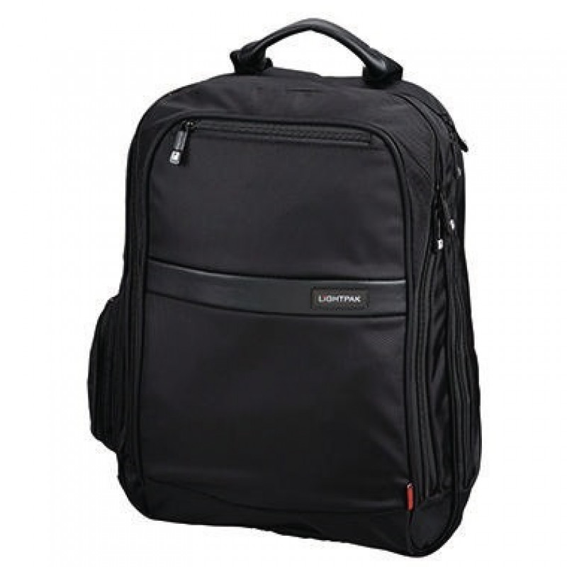 LIGHTPAK Notebookrucksack Echo1 Executive Line 46103 Nylon schwarz LIGHTPAK Notebookrucksack Echo1 Executive Line 46103 Nylon schwarz