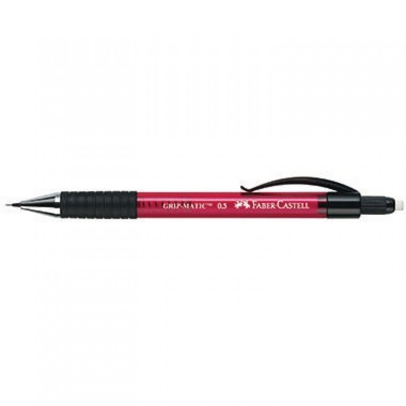 Faber-Castell Druckbleistift GripMatic 137521 0,5mm B rot Faber-Castell Druckbleistift GripMatic 137521 0,5mm B rot