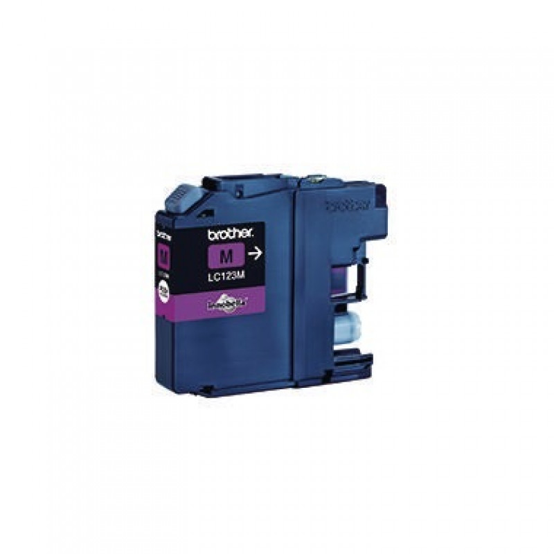 Brother Tintenpatrone LC123M 600Seiten magenta Brother Tintenpatrone LC123M 600Seiten magenta