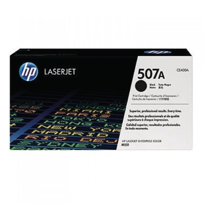 HP Toner CE400A 507A 5.500Seiten schwarz