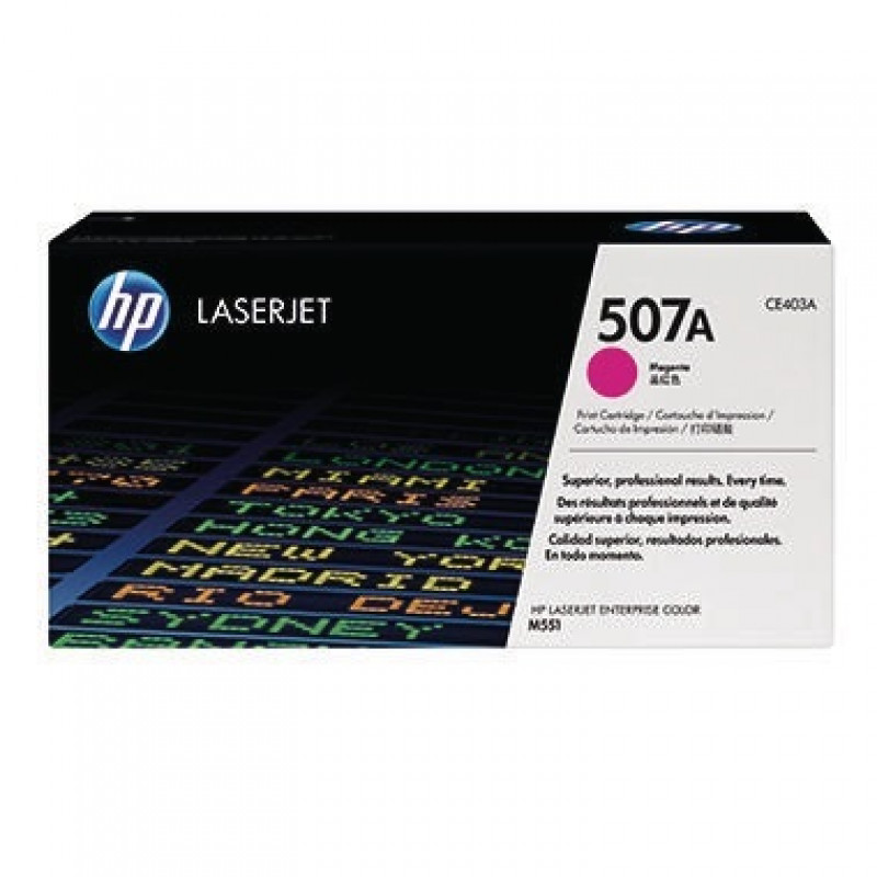 HP Toner CE403A 507A 6.000Seiten magenta