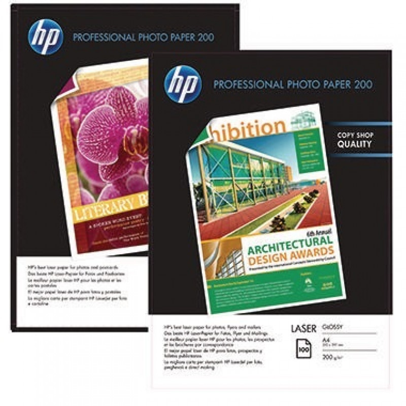 HP Fotopapier Professional CG966A DIN A4 200g weiß 100 Bl./Pack. HP Fotopapier Professional CG966A DIN A4 200g weiß 100 Bl./Pack.