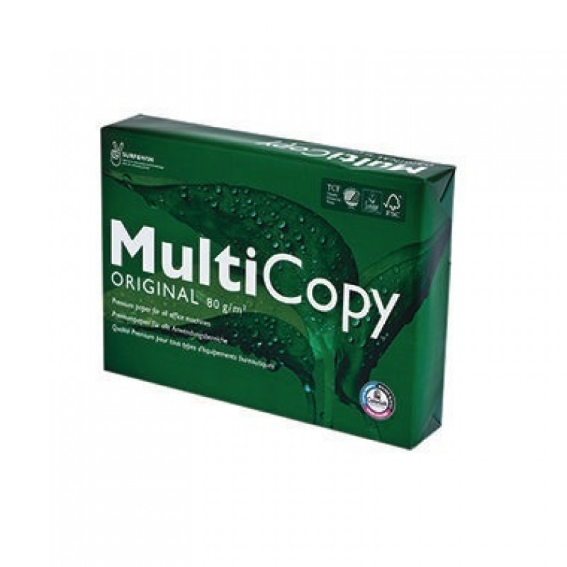 Multicopy Kopierpapier 88010343 DIN A4 90 g/qm ws 500 Bl./Pack Multicopy Kopierpapier 88010343 DIN A4 90 g/qm ws 500 Bl./Pack