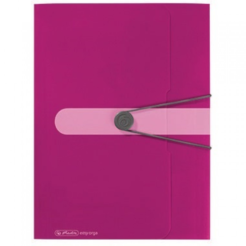 Herlitz Gummizugmappe 11216538 DIN A4 PP opak beere Herlitz Gummizugmappe 11216538 DIN A4 PP opak beere