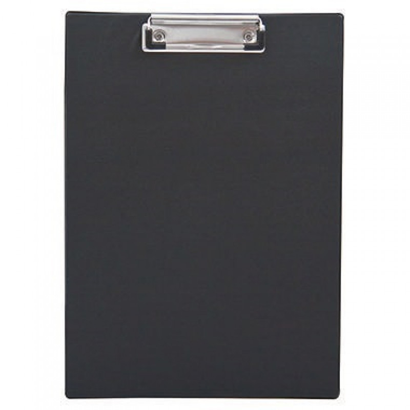 Klemmbrett 23,6x32,1cm Klemme silber Polypropylen schwarz Klemmbrett 23,6x32,1cm Klemme silber Polypropylen schwarz