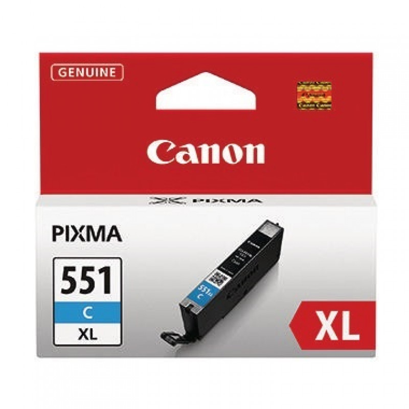 Canon Tintenpatrone CLI551XLC 6444B001 11ml cyan