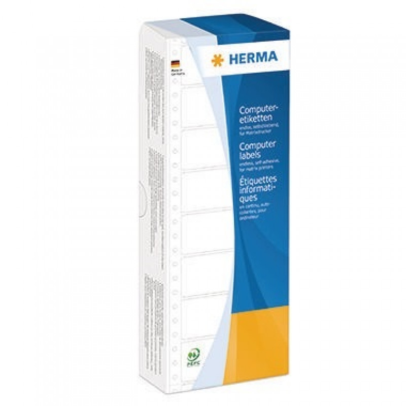 HERMA Endlosetikett 8163 101,6x48,4mm weiß 2.000 St./Pack. HERMA Endlosetikett 8163 101,6x48,4mm weiß 2.000 St./Pack.