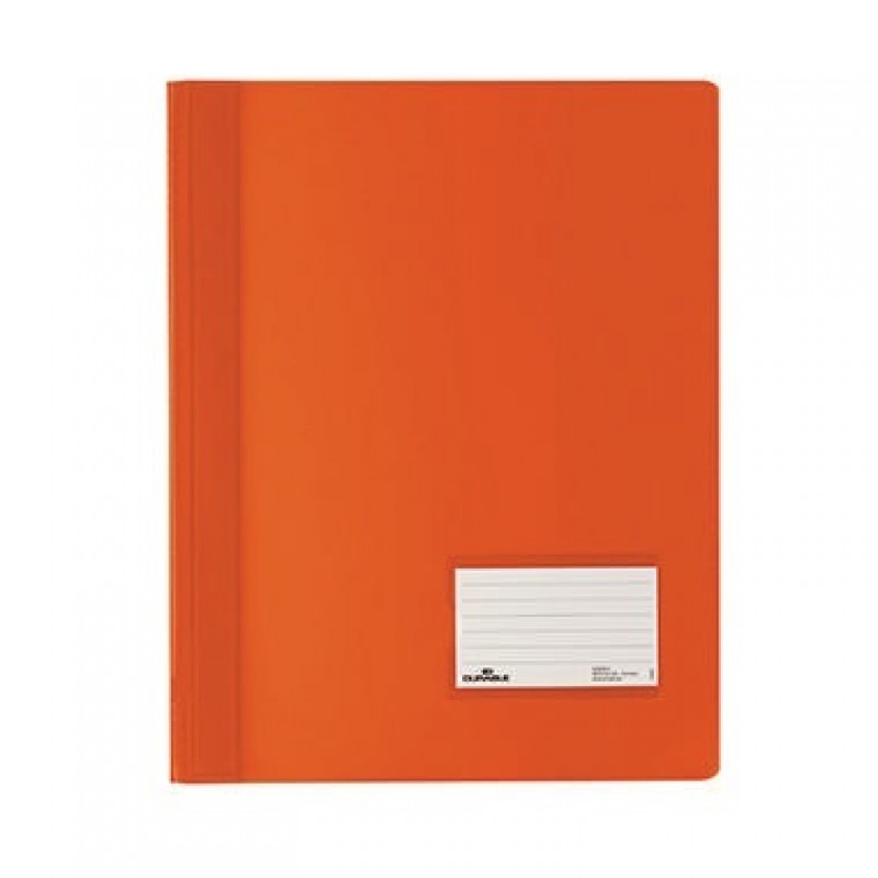 DURABLE Schnellhefter DURALUX 268009 DIN A4 Hartfolie orange DURABLE Schnellhefter DURALUX 268009 DIN A4 Hartfolie orange