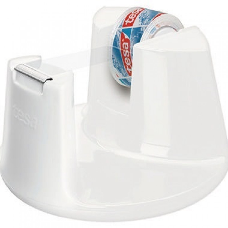 tesa Tischabroller Easy Cut Compact 53837-00000 weiß +Klebefilm tesa Tischabroller Easy Cut Compact 53837-00000 weiß +Klebefilm