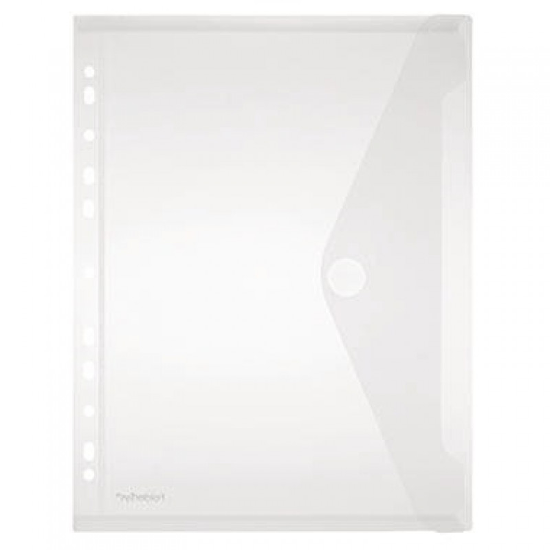FolderSys Sammelhülle 40106-04 DIN A4 Lochrand tr 10 St./Pack.