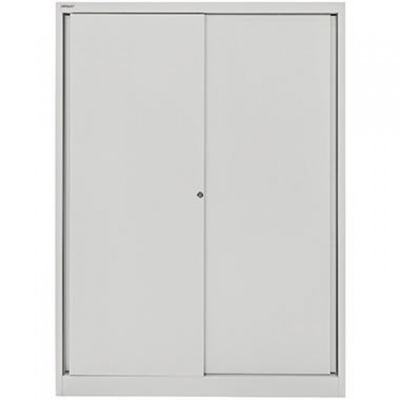 Bisley Schiebetürschrank ECO SD412173S645 3Böden lichtgrau Bisley Schiebetürschrank ECO SD412173S645 3Böden lichtgrau