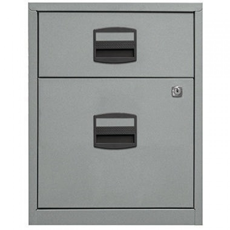 Schubladenschrank PFAM1S1F355 1Schubfach silber Schubladenschrank PFAM1S1F355 1Schubfach silber