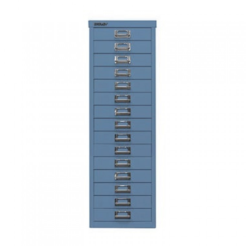 Bisley Schubladenschrank L3915605 15Schubfächer blau Bisley Schubladenschrank L3915605 15Schubfächer blau