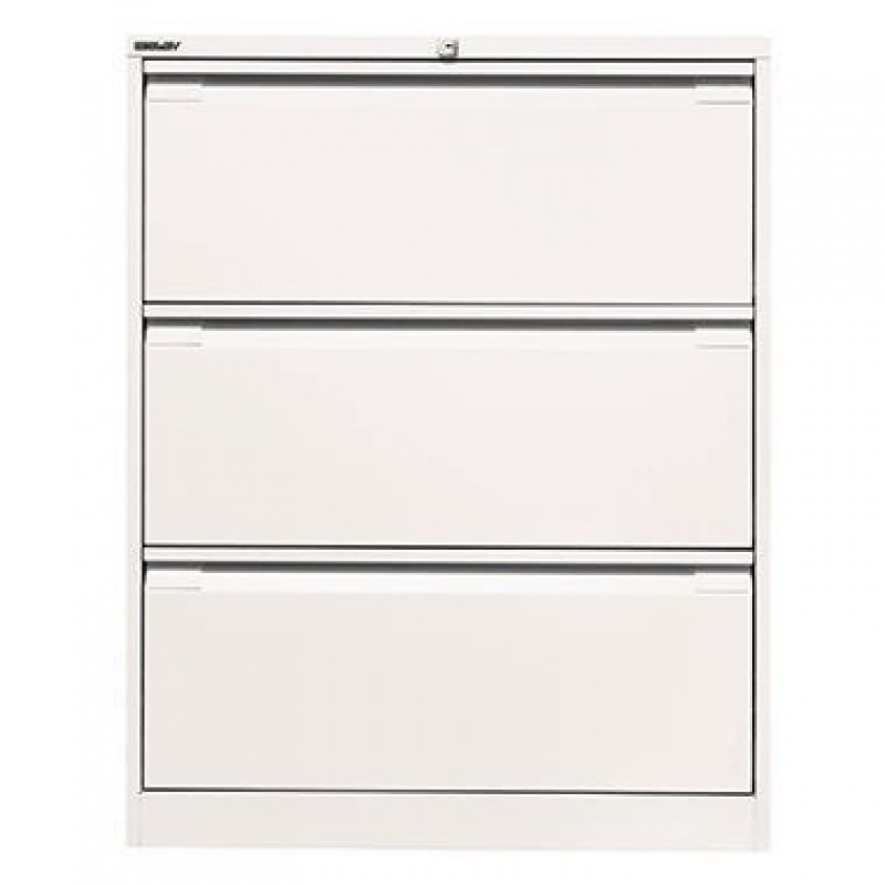 Bisley Hängeregistraturschrank DF3696 3Schubfächer verkehrsweiß Bisley Hängeregistraturschrank DF3696 3Schubfächer verkehrsweiß