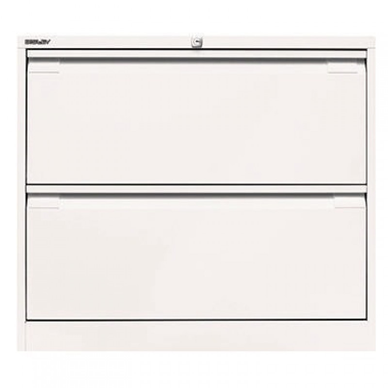 Bisley Hängeregistraturschrank DF2696 2Schubfächer verkehrsweiß Bisley Hängeregistraturschrank DF2696 2Schubfächer verkehrsweiß