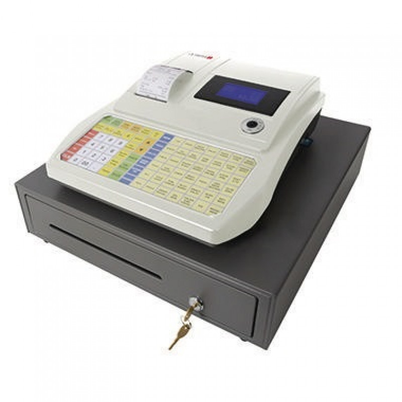 Olympia Registrierkasse CM 942 949420001 4Scheinfächer hellgrau Olympia Registrierkasse CM 942 949420001 4Scheinfächer hellgrau