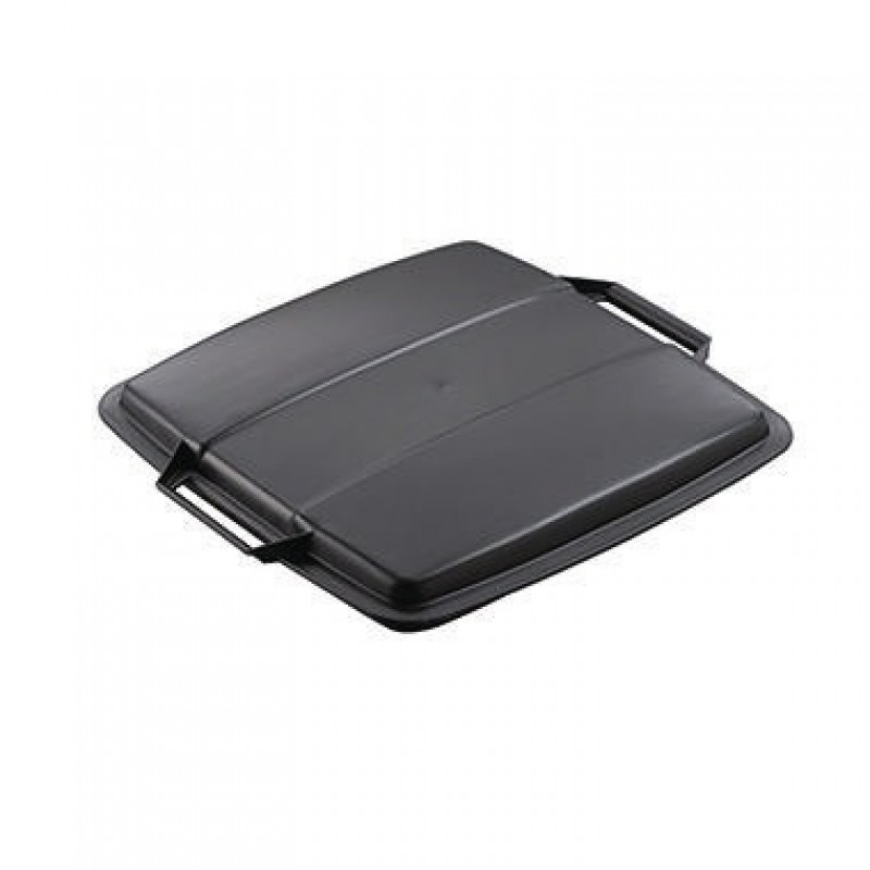 DURABLE Abfalleimer DURABIN FLIP VEH2012033 52x61x49cm grau/schwarz DURABLE Abfalleimer DURABIN FLIP VEH2012033 52x61x49cm grau/schwarz